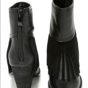 Brand new, Very Volatile Khloe fringe booties.
